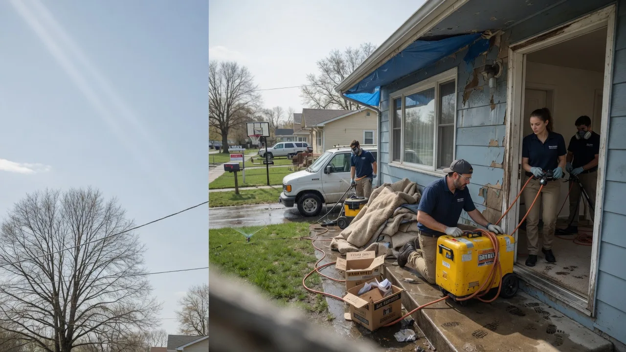 Basement Flood Cleanup in Tram, KY near me